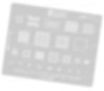 Thumbnail: BGA REBALLING STENCILS AMAOE FOR MAC 2015 TO 2024