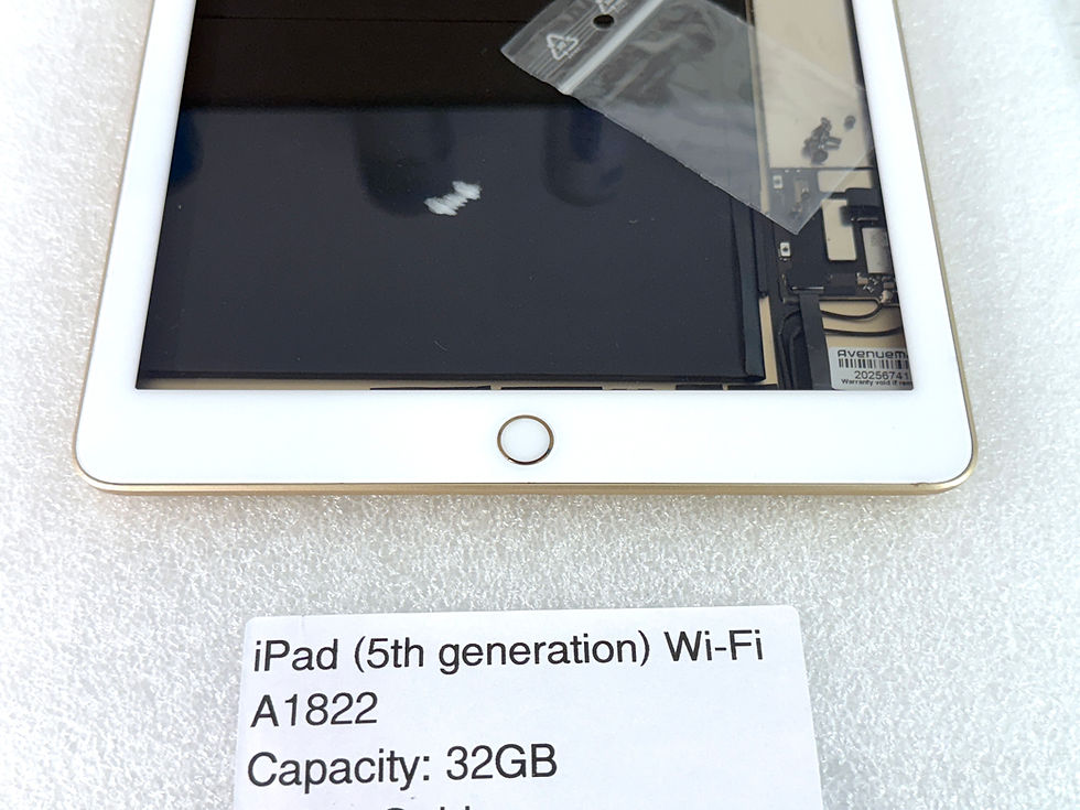 Thumbnail: CHASSIS/BACK COVER FOR IPAD 5TH GEN WIFI A1822 GOLD