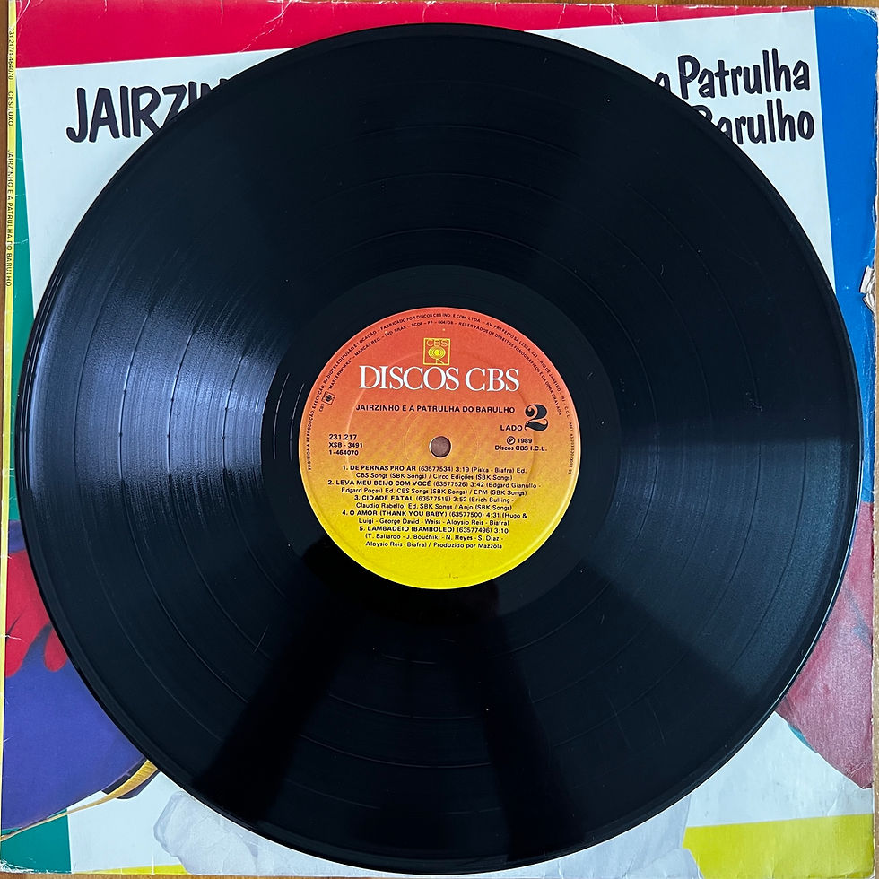 Miniatura: LP Jairzinho E A Patrulha Do Barulho (1989)