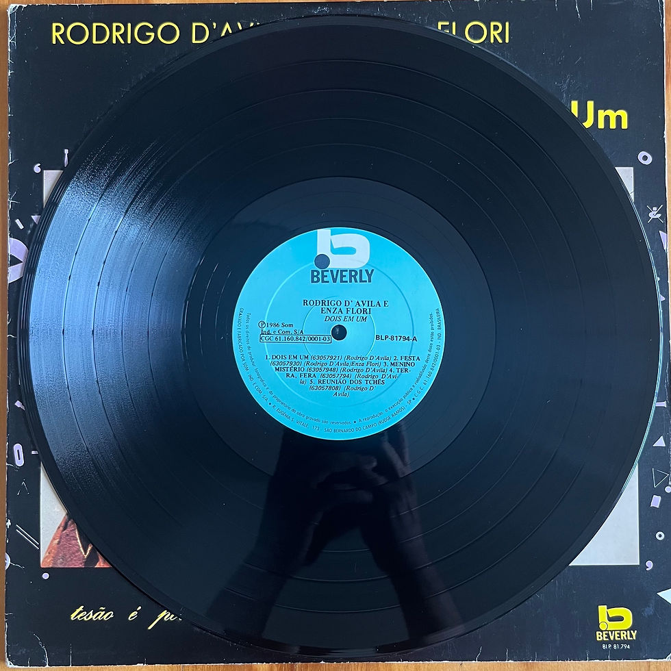 Miniatura: LP Rodrigo D'Avilla & Enza Flori - Dois Em Um (1986)