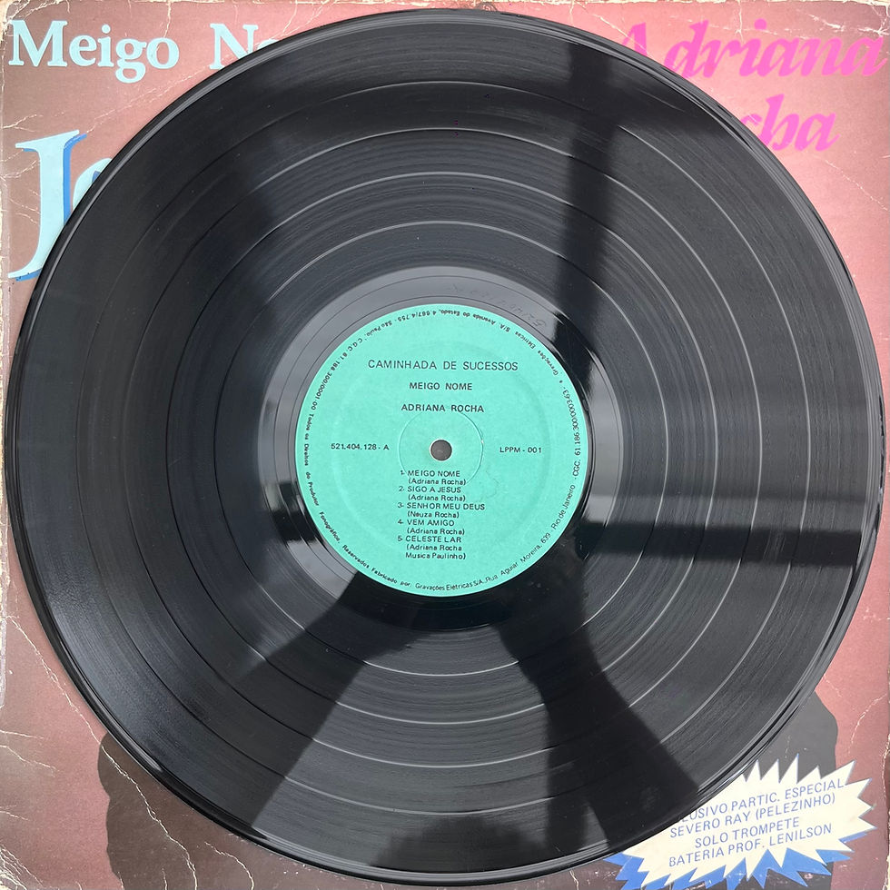 Miniatura: LP Adriana Rocha - Meigo Nome (1990) #3