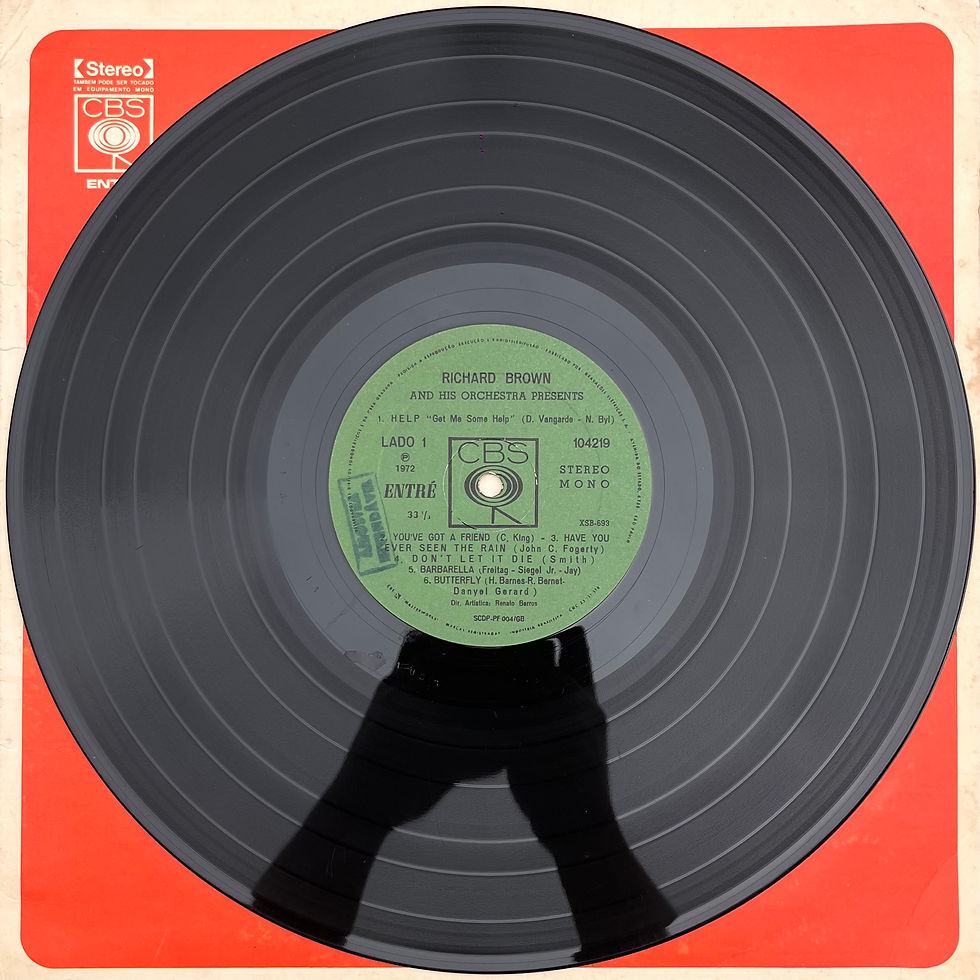 Miniatura: LP Renato Barros - Richard Brown And His Orchestra Presents - CBS (1972)