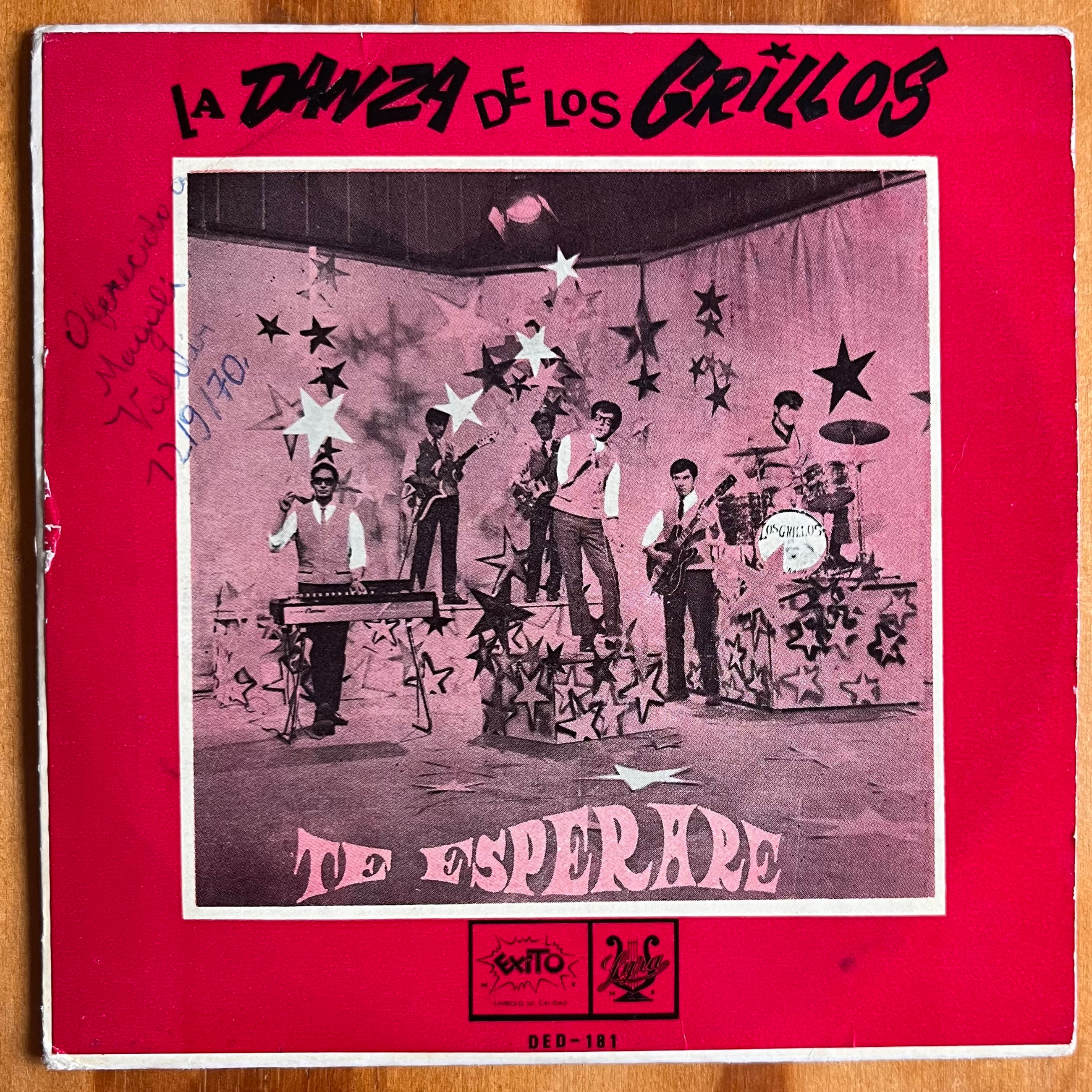 7" La Danza De Los Grillos - Te Esperare - Lyra (1969)