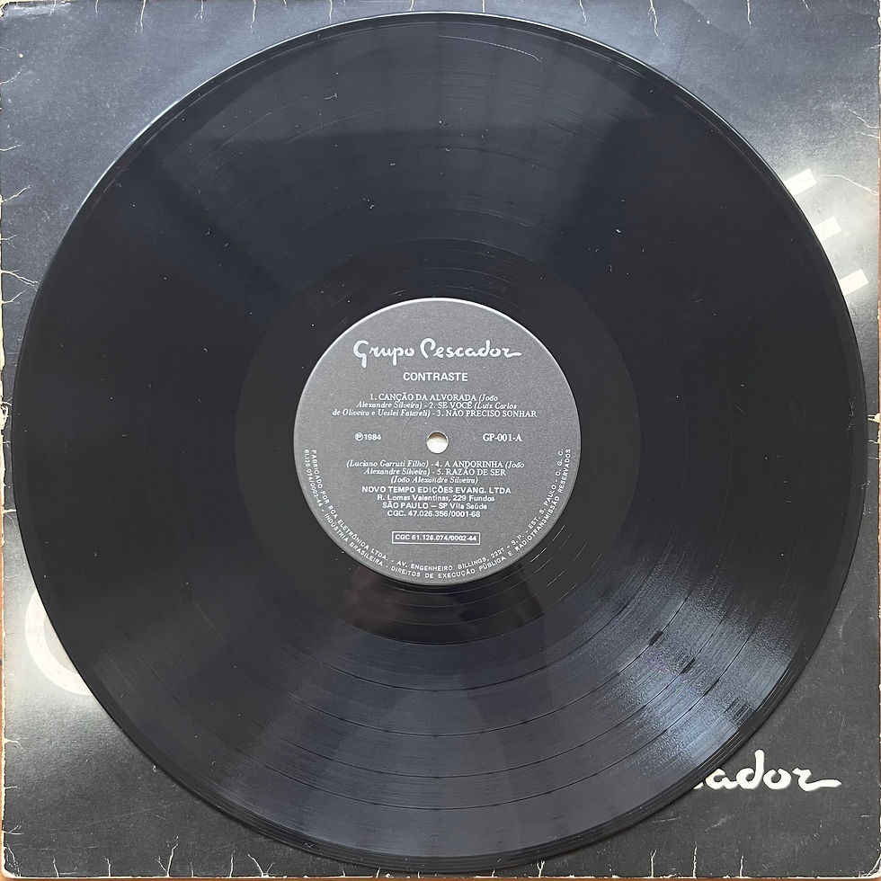 Miniatura: LP Grupo Pescador - Contraste (1984)