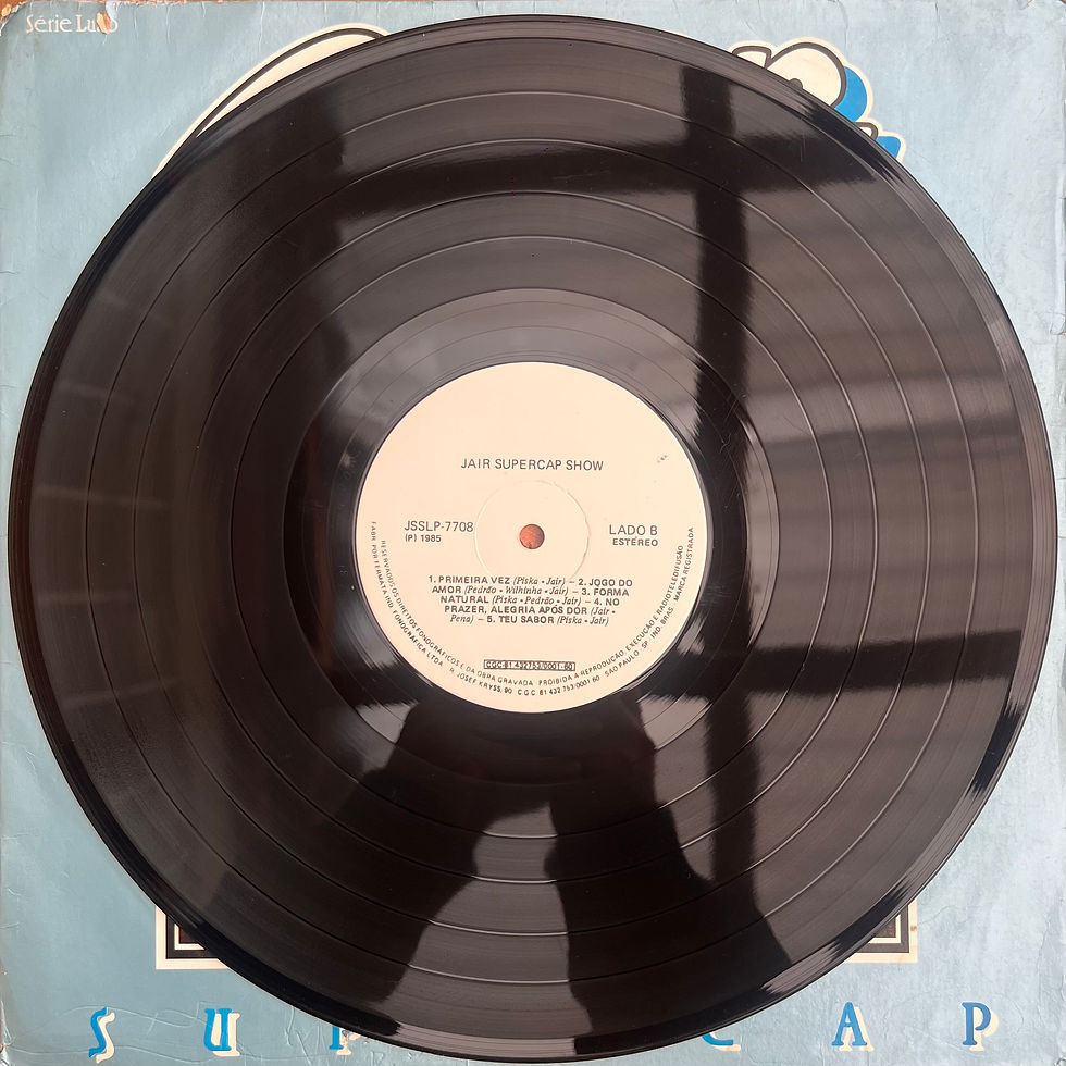 Miniatura: LP Jair Supercap Show - Brincar Com O Prazer (1985)