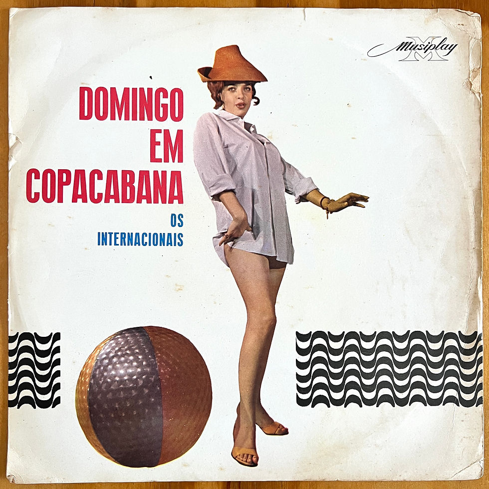 Miniatura: LP Os Internacionais - Domingo Em Copacabana