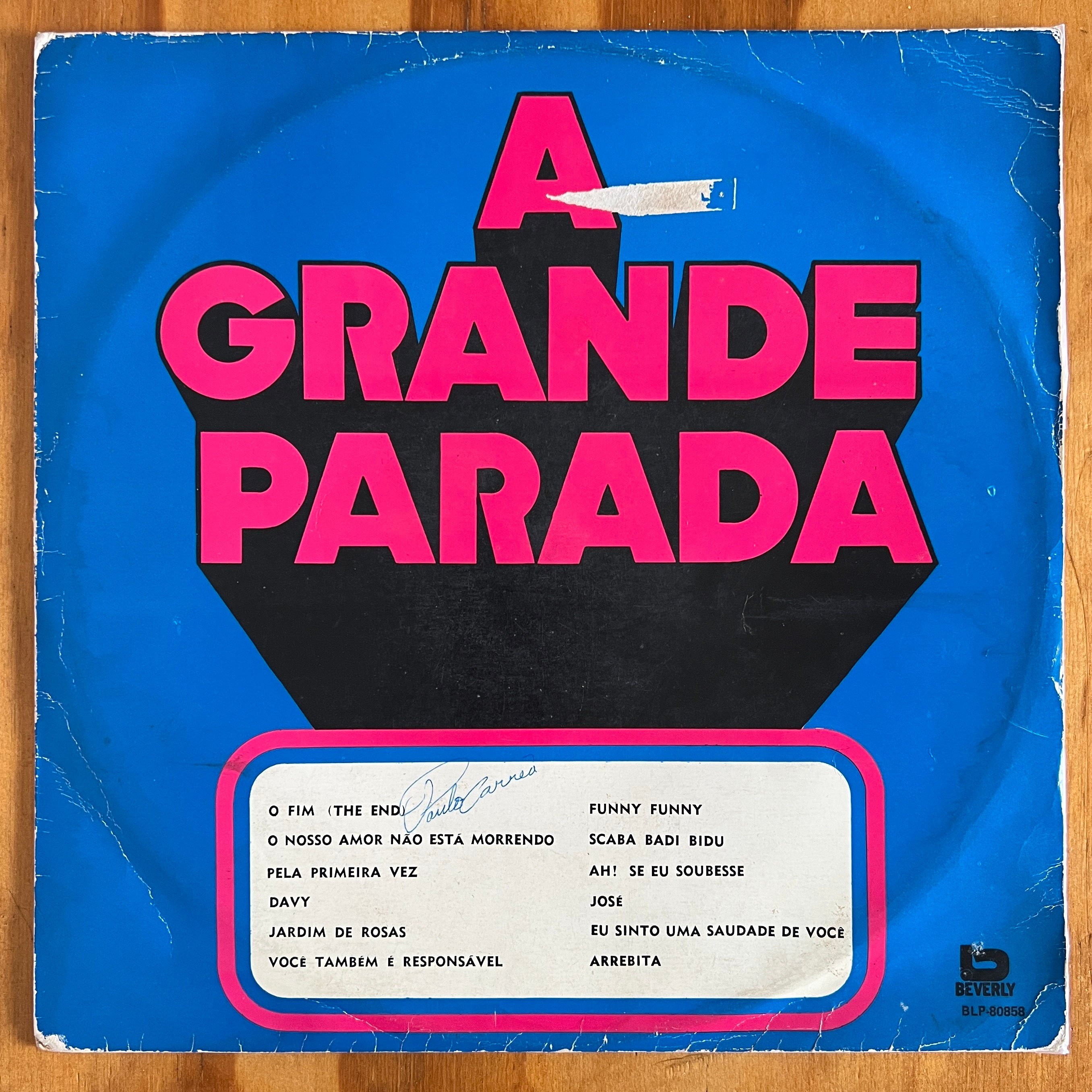 LP A Grande Parada - Beverly (1971)