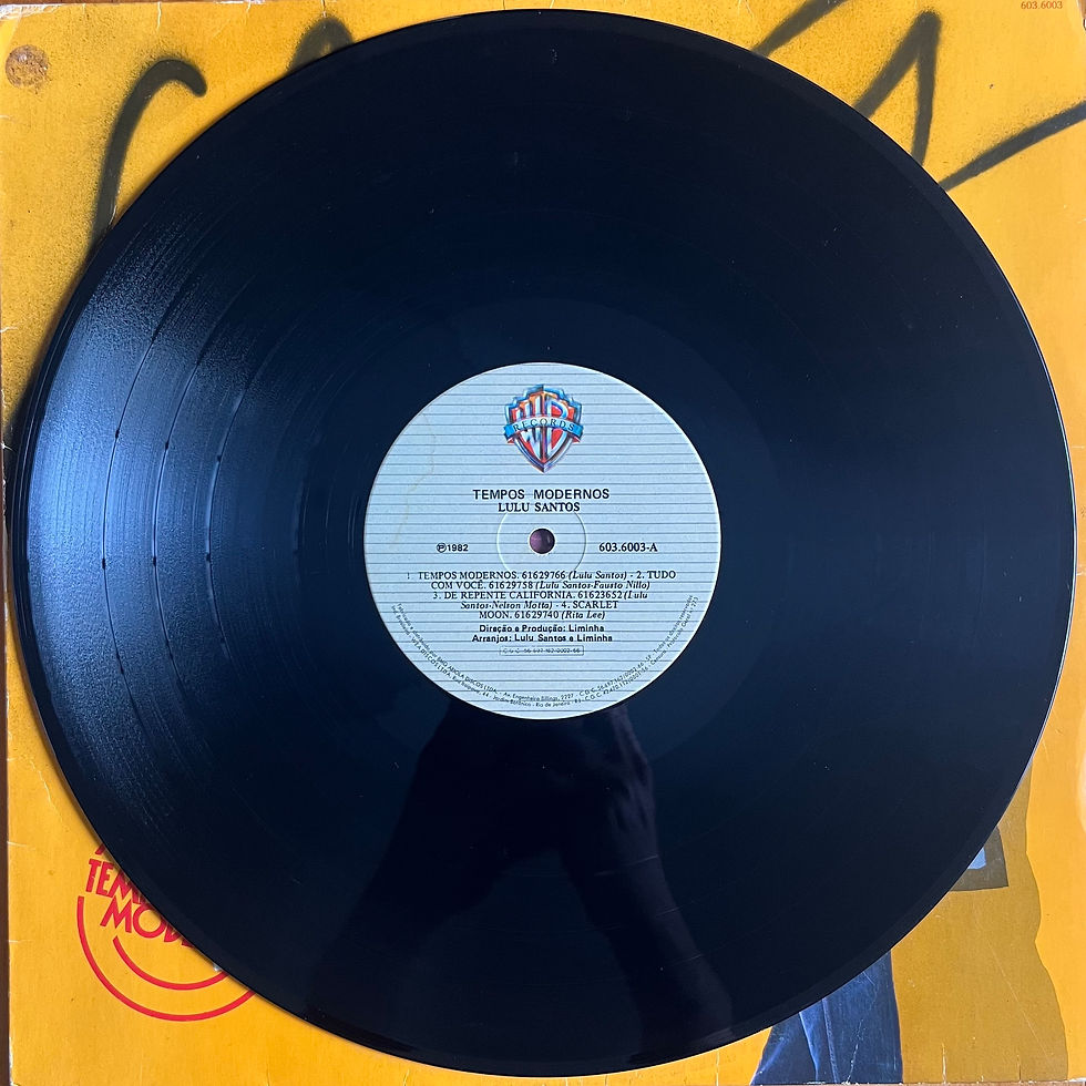 Miniatura: LP Lulu Santos - Tempos Modernos - Warner (1982)