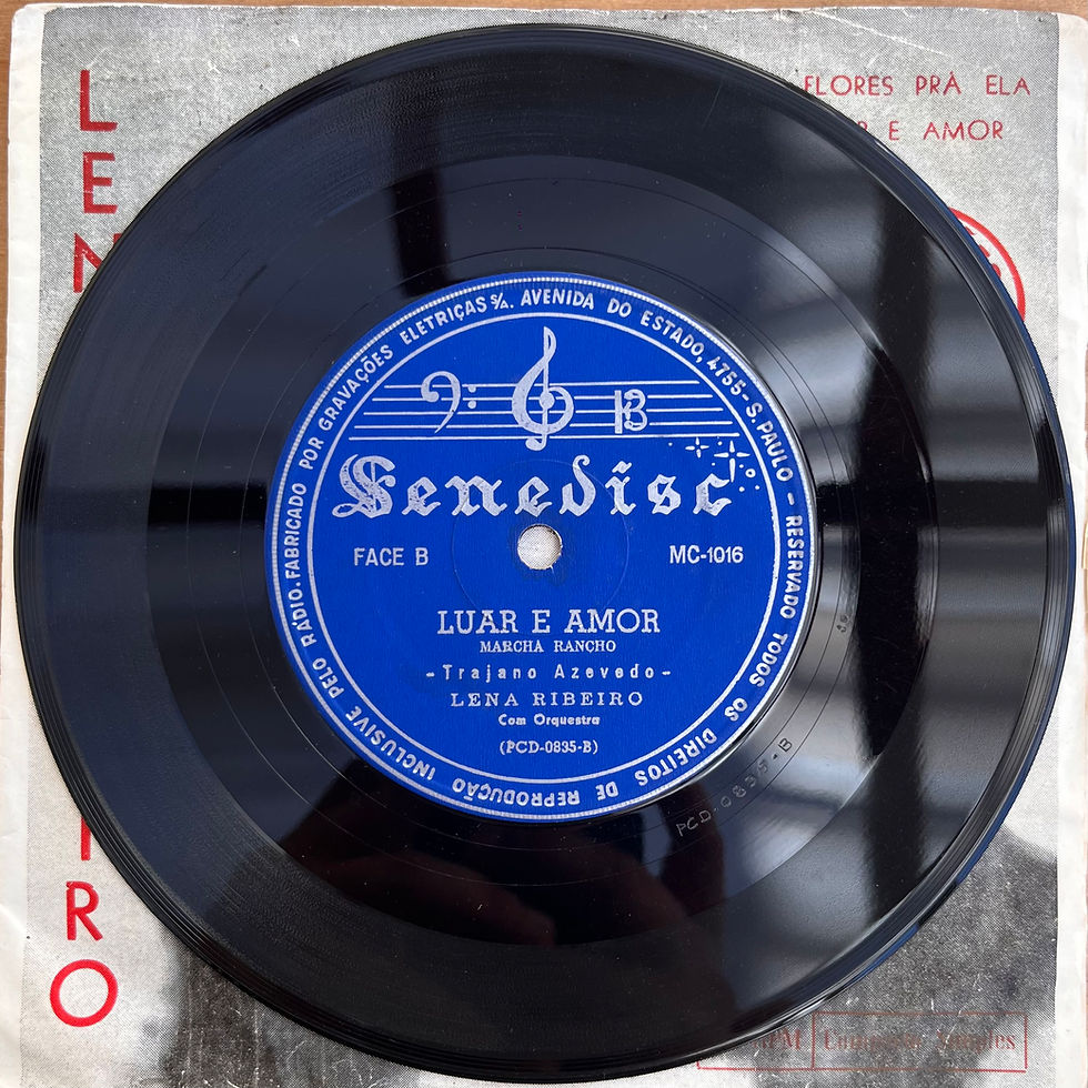 Miniatura: 7" Lena Ribeiro - Flores Prá Ela - Senedisc