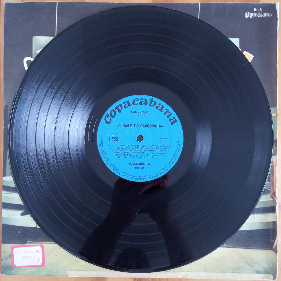 Miniatura: LP O Baile Do Carequinha - Copacabana (1969)