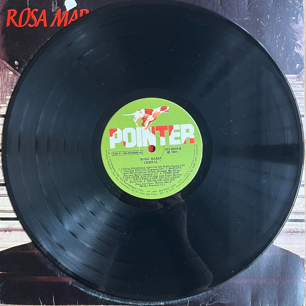 Miniatura: LP Rosa Maria - Cristal - Pointer (1984)