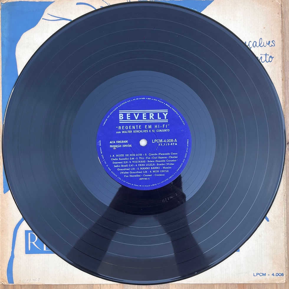 Miniatura: LP Walter Gonçalves - Regente Em Hi-Fi - Selo Beverly