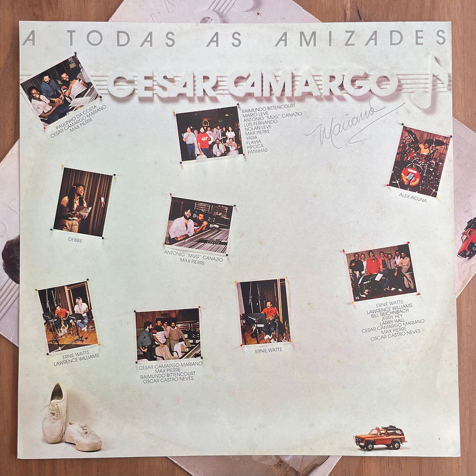 Miniatura: LP Cesar Camargo Mariano - A Todas As Amizades (1983)