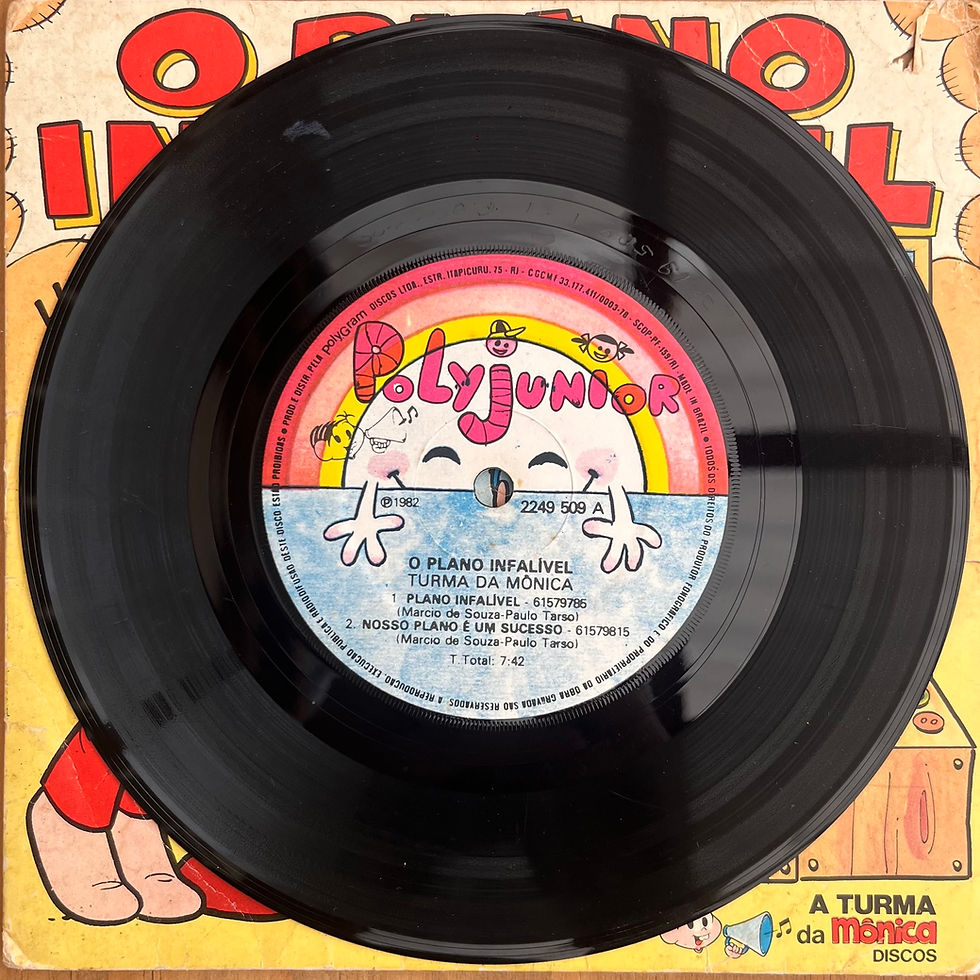 Miniatura: 7" A Turma Da Mônica - O Plano Infalível (1981)