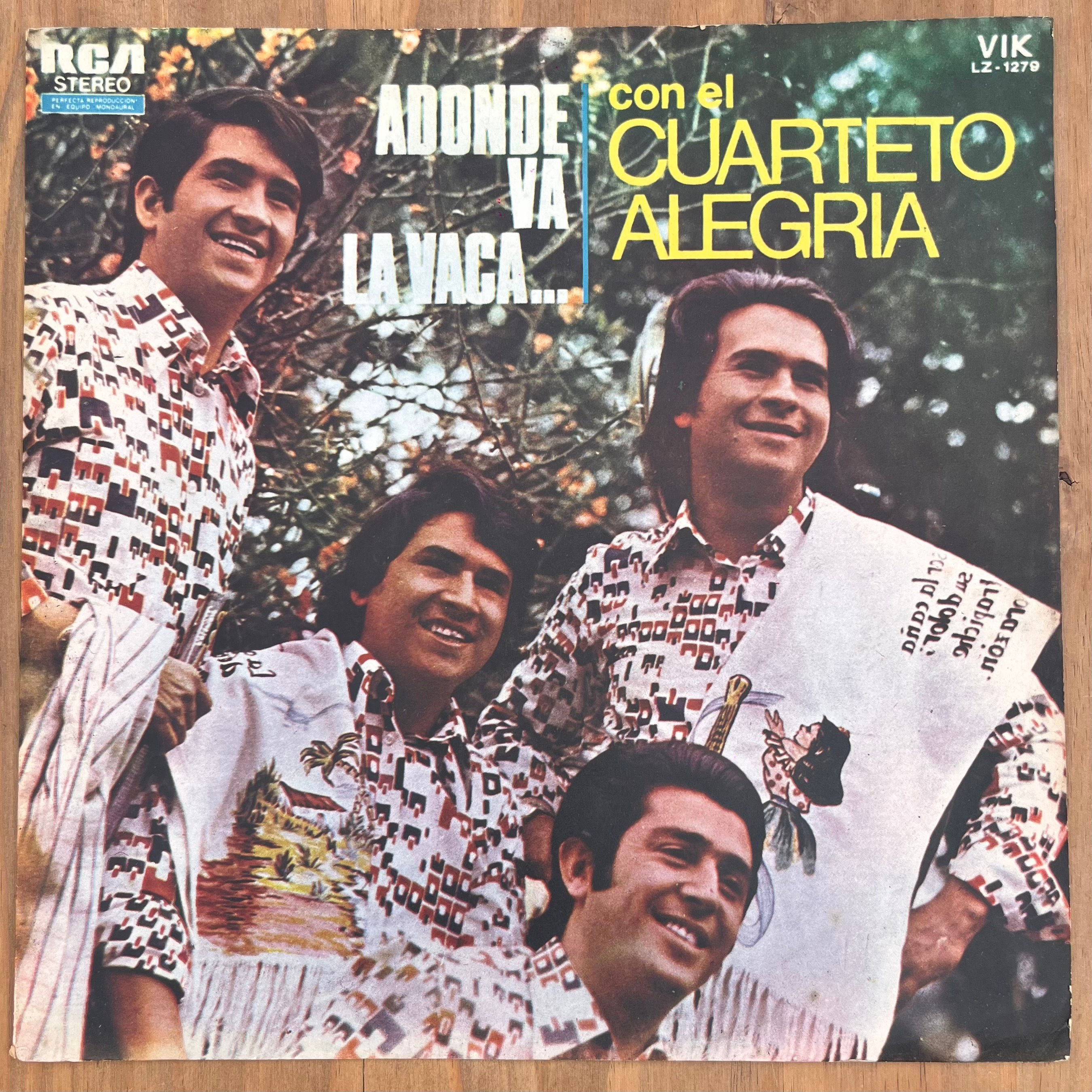 LP Cuarteto Alegria - Adonde Va La Vaca... (1974)