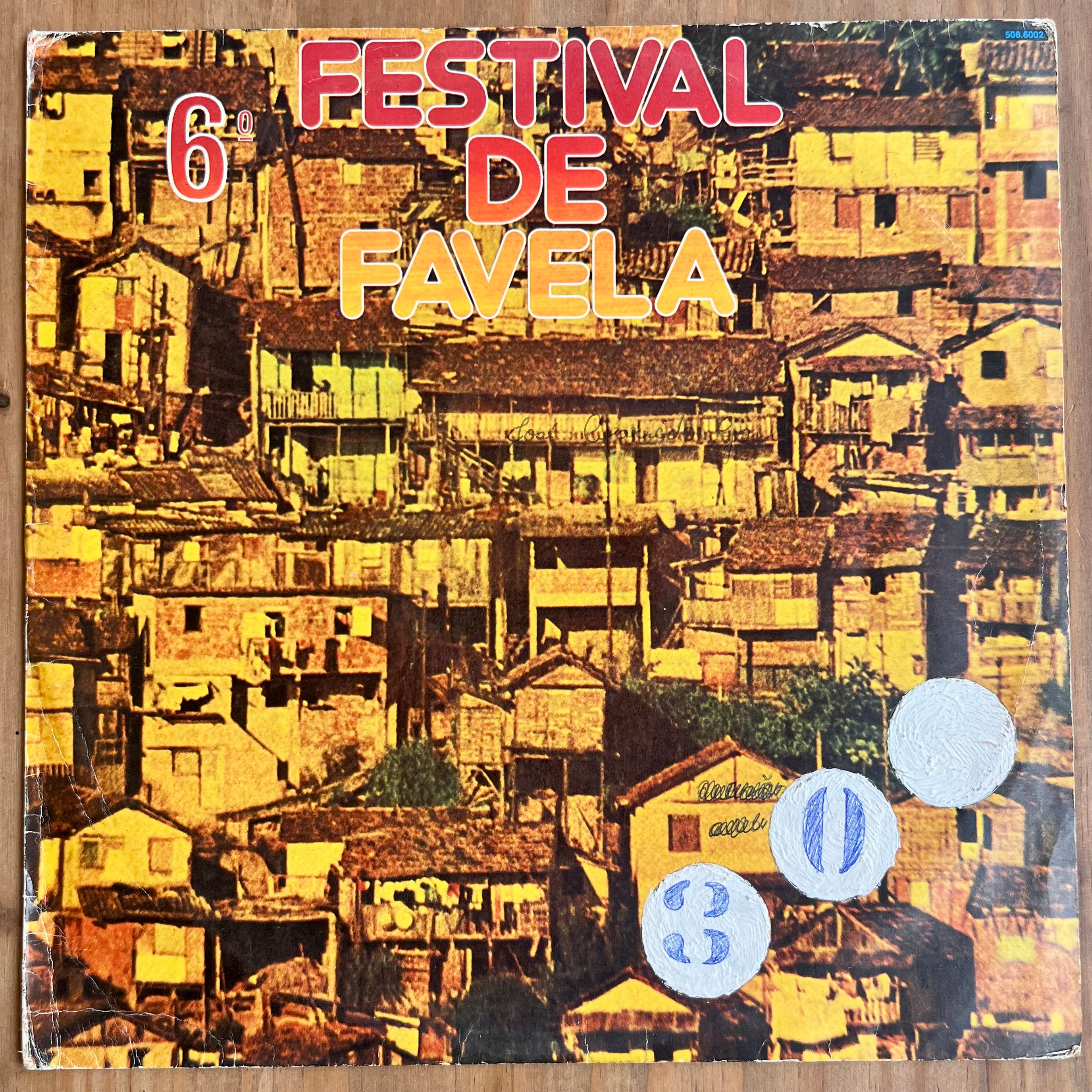 LP 6º Festival De Favela - Top Tape (1983)