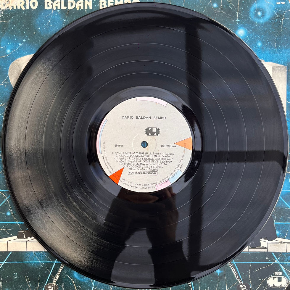 Miniatura: LP Dario Baldan Bembo - Spazi Uniti (1985)
