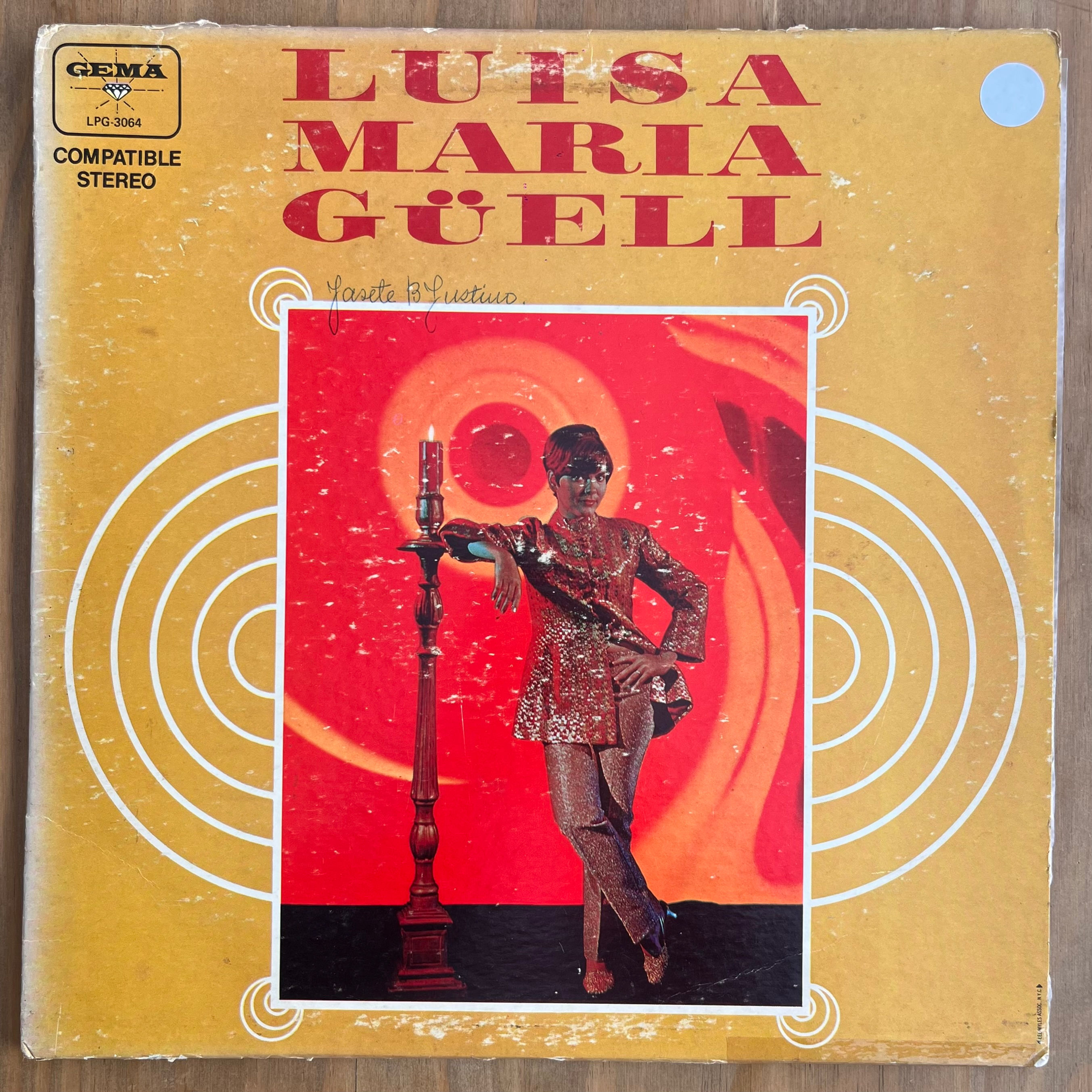 LP Luisa Maria Güell - Gema (1968)