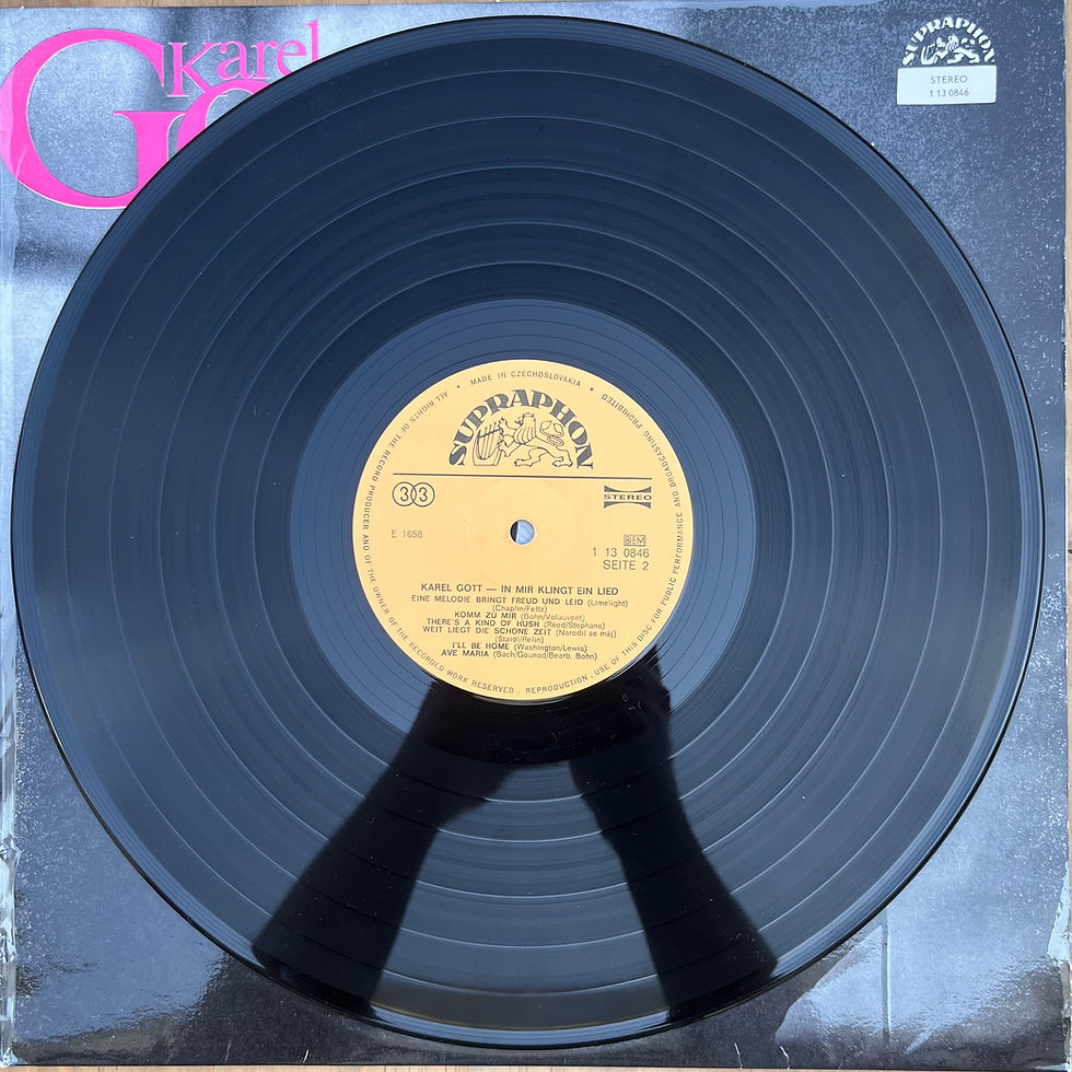 Miniatura: LP Karel Gott - In Mir Klingt Ein Lied - Supraphon (1969)