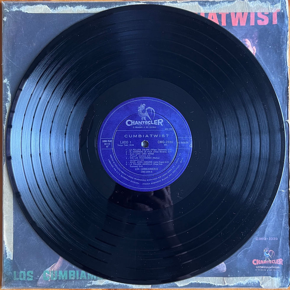 Miniatura: Lp Los Cumbiamberos - Cumbiatwist - Chantecler (1965)