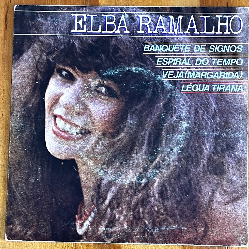 7" Elba Ramalho - Banquete De Signos (1980)