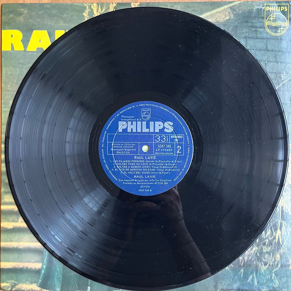 Miniatura: LP Raul Lavie - Philips (1978)
