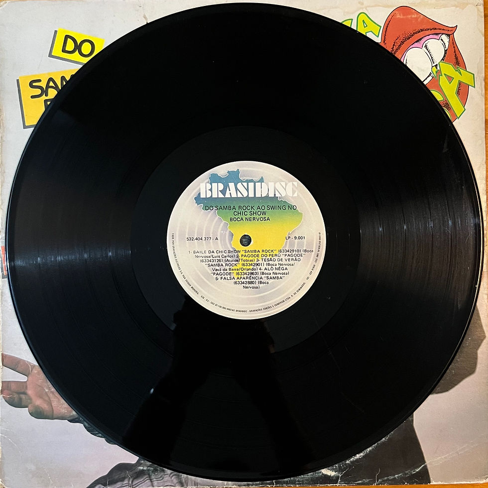 Miniatura: LP Boca Nervosa - Do Samba Rock Ao Swing No Chic Show (1988)