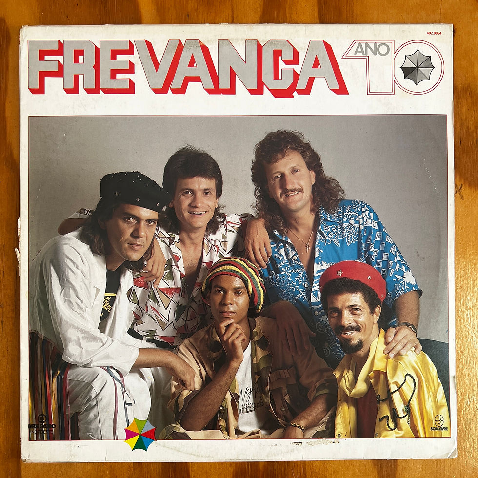 LP Frevança - Ano 10 - Som Livre (1989)
