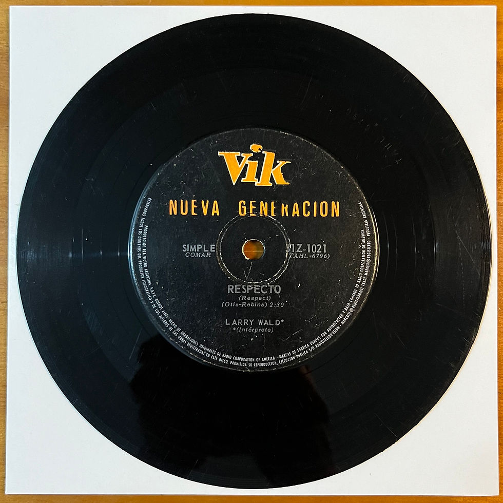 Miniatura: 7" Larry Wald - El Perro / Respecto