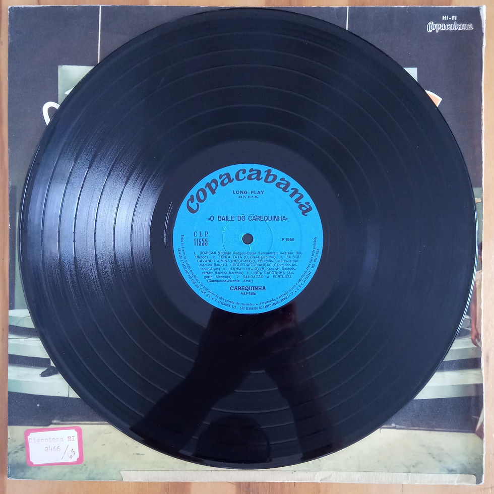 Miniatura: LP O Baile Do Carequinha - Copacabana (1969)
