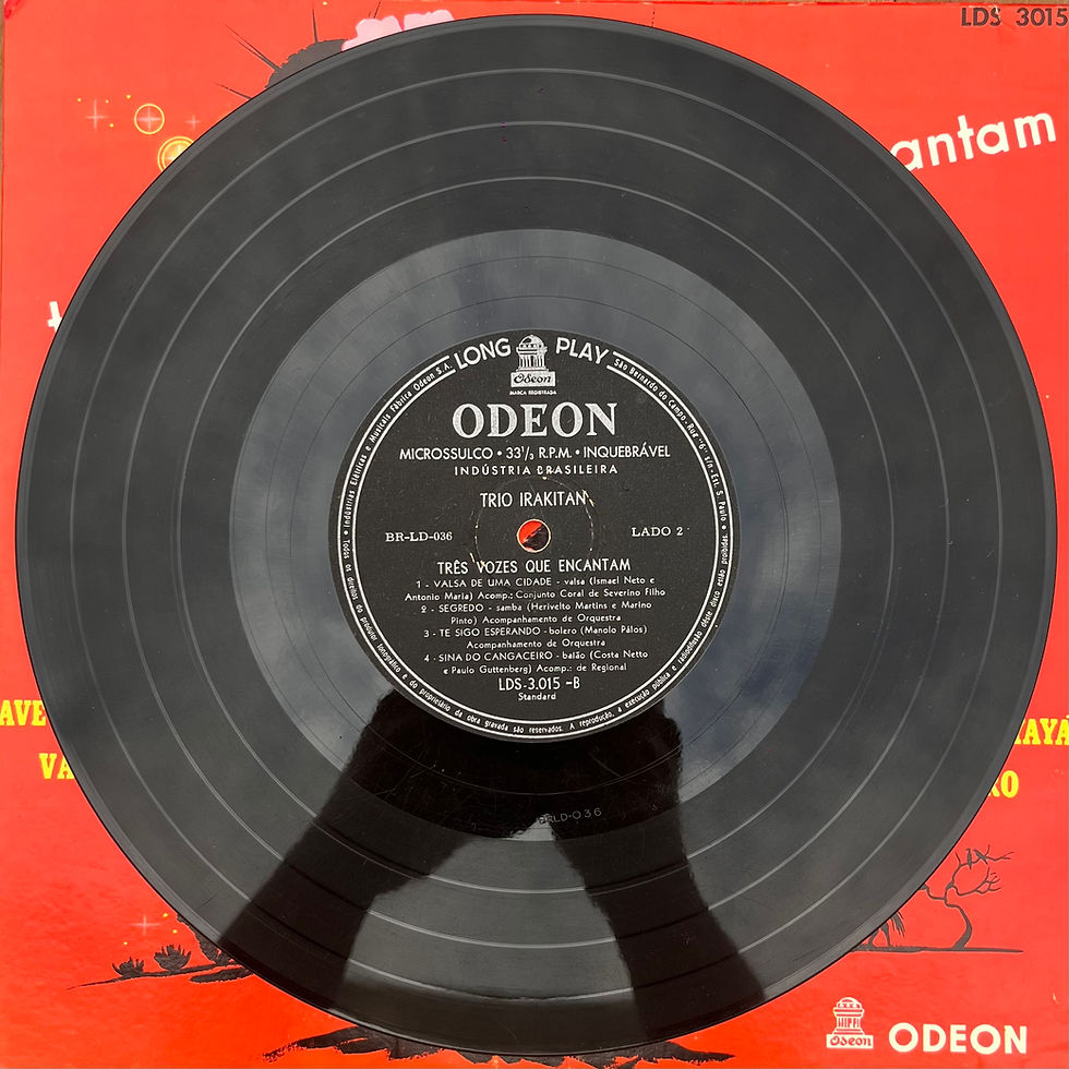 Miniatura: 10" Trio Irakitan - Três Vozes Que Encantam (1955)