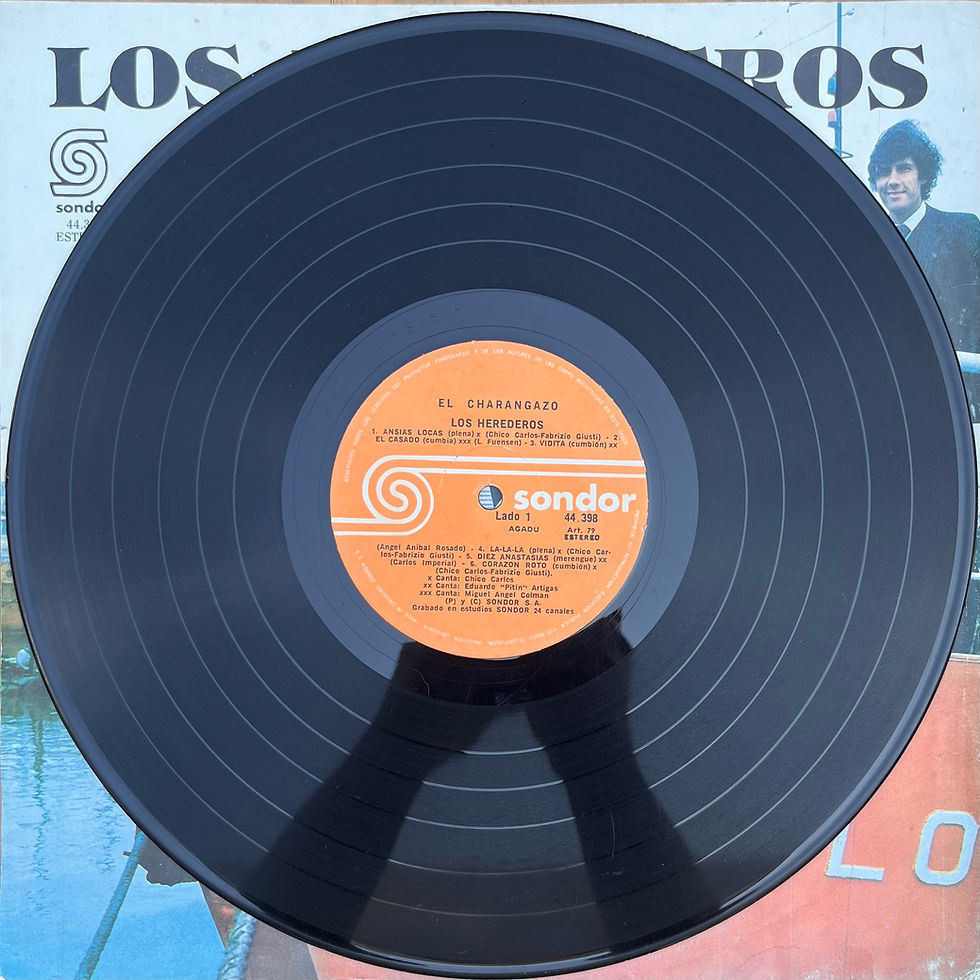 Miniatura: LP Los Herederos - El Charangazo - Sondor (1985)