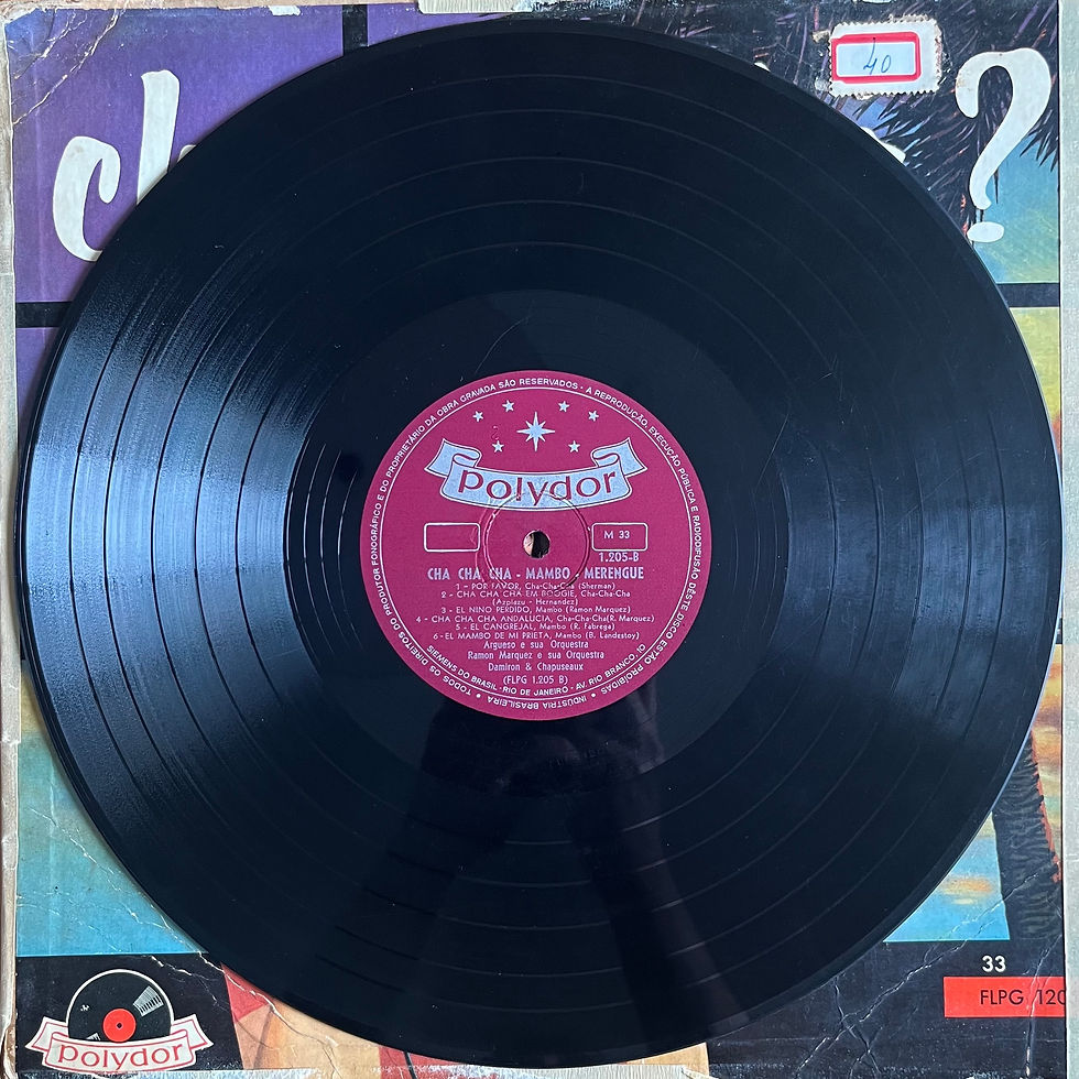 Miniatura: LP Cha Cha Cha? - Polydor (1956)