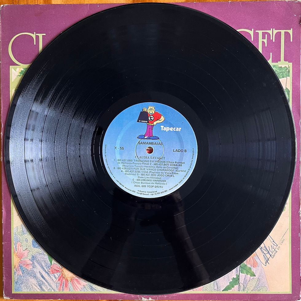 Miniatura: LP Claudia Savaget - Samambaias (1978)