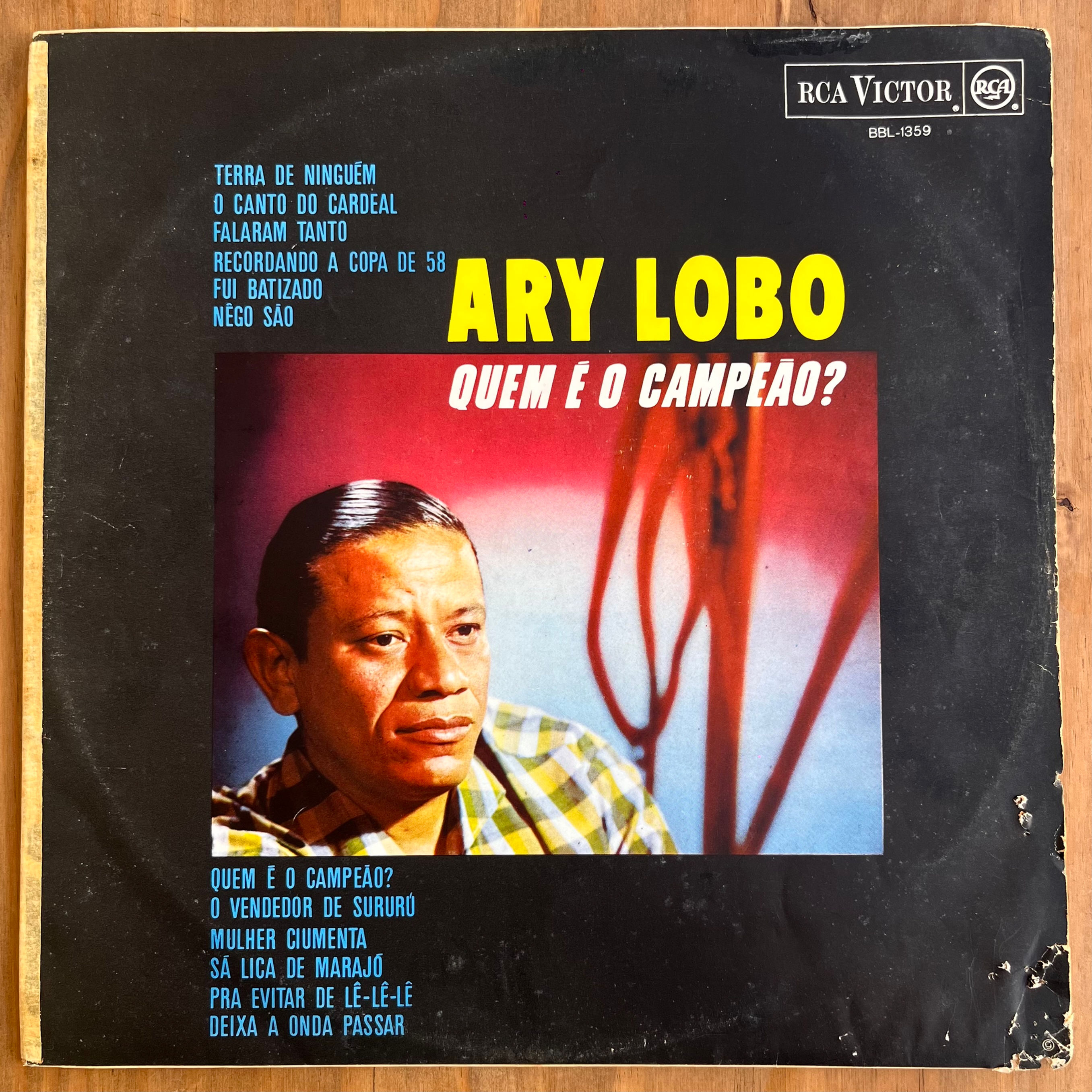 LP Ary Lobo - Quem É O Campeão? - RCA Victor (1966)