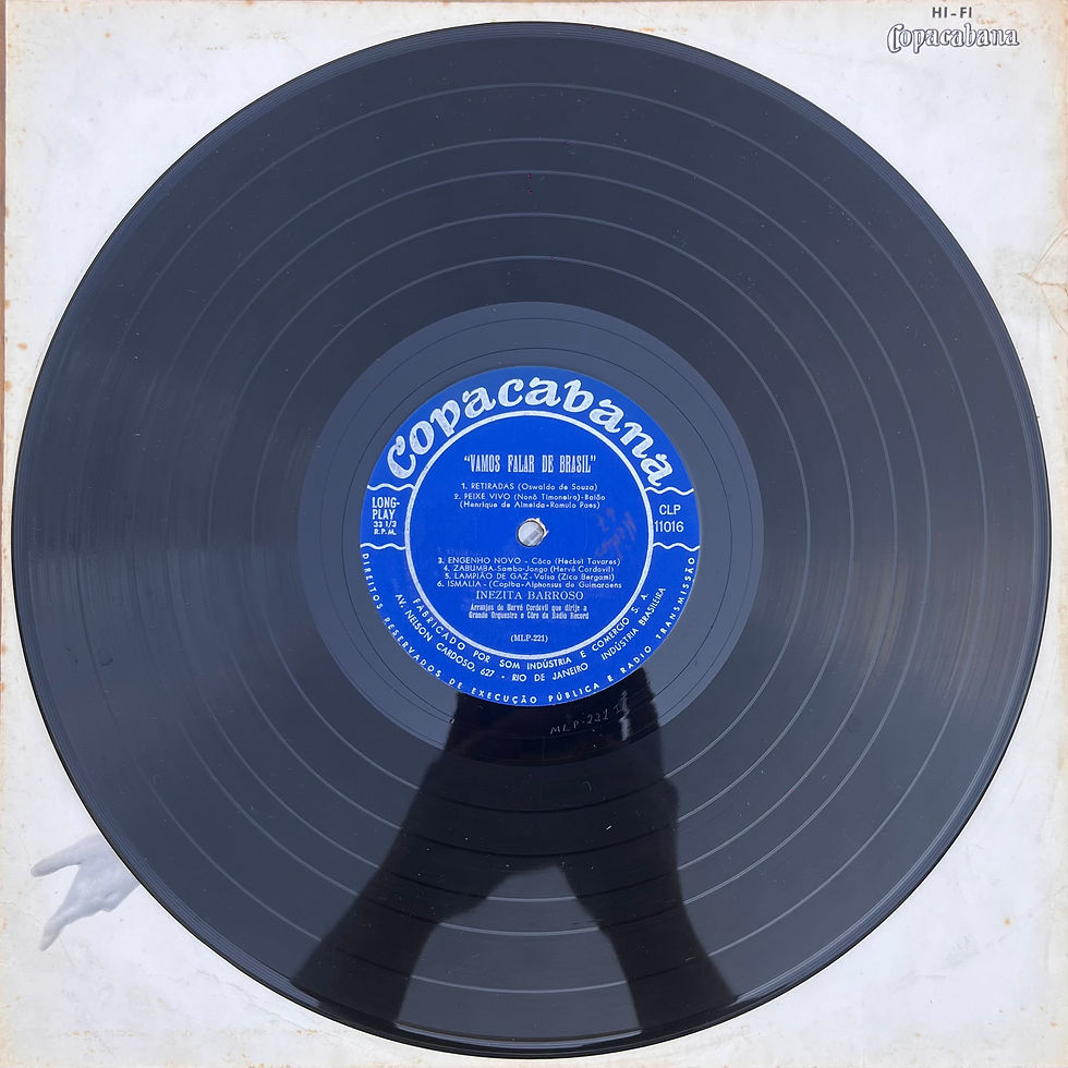 Miniatura: LP Inezita Barroso - Vamos Falar De Brasil (1958)