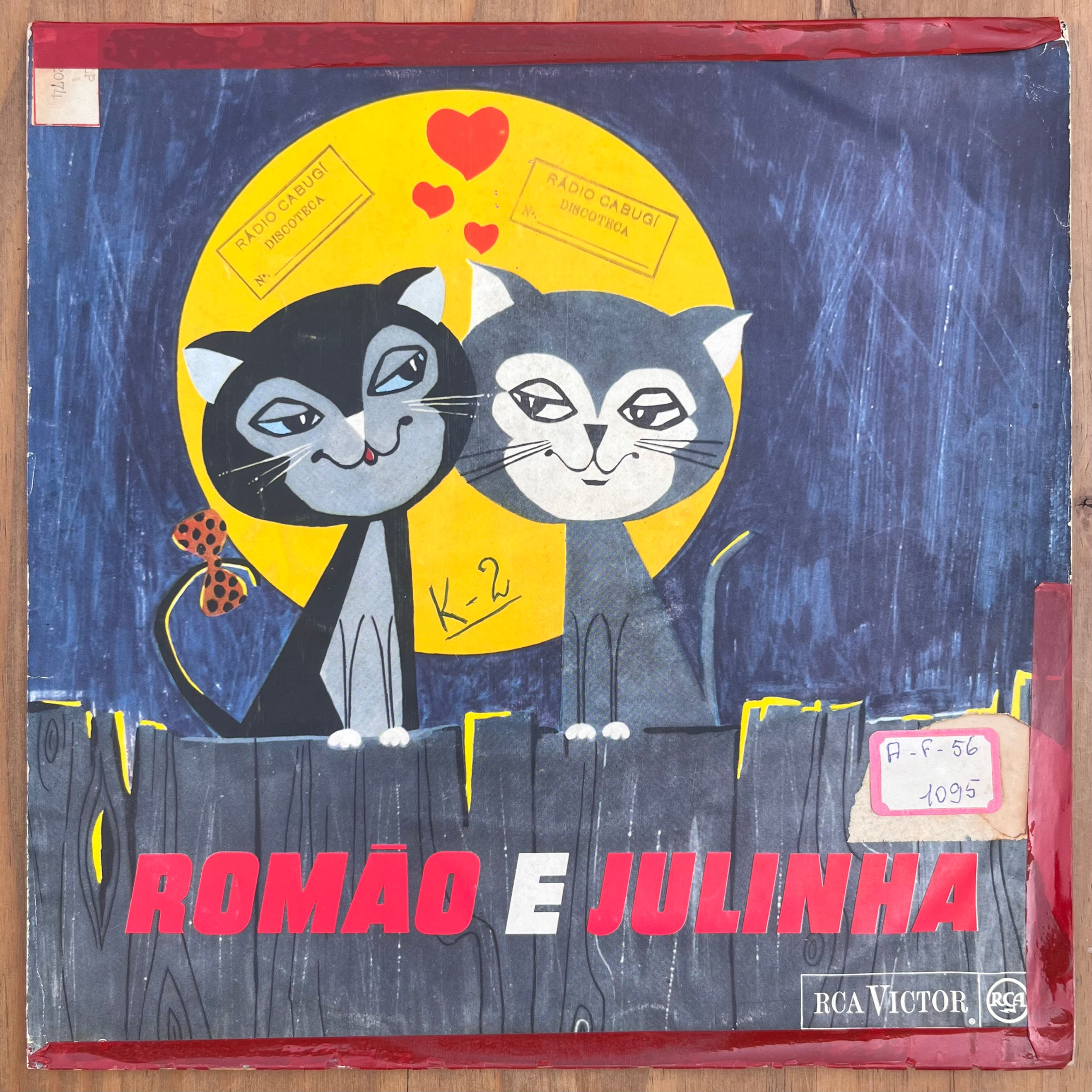 LP Paulo Autran / Wilma Camargo - Romão E Julinha - RCA Camden