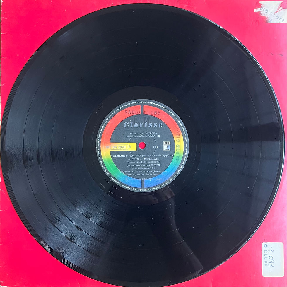 Miniatura: LP Clarisse Grova - Clarisse - EMI (1985)