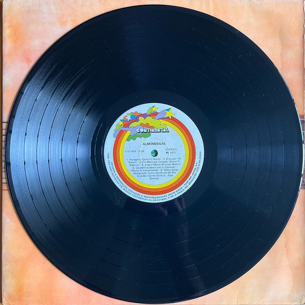 Miniatura: LP Almôndegas - Aqui - Continental (1975)