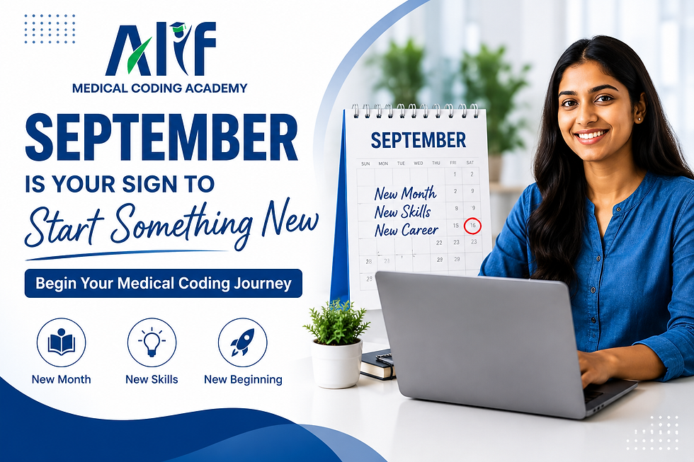 🌟 September Is Your Sign to Start Something New: Begin Your Medical Coding Journey