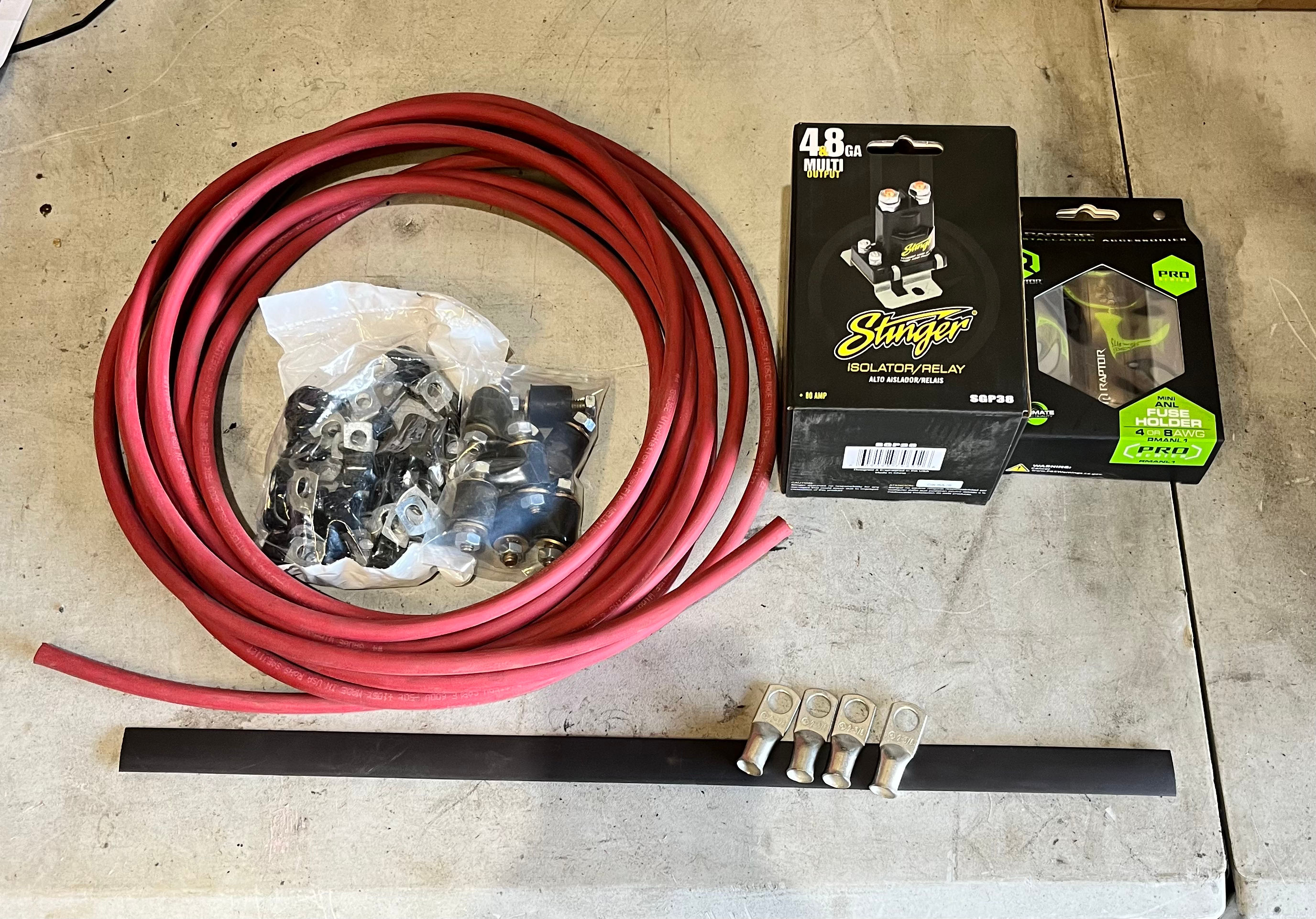Air management electrical install kit