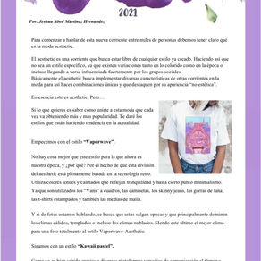 La moda aesthetic y su crecimiento en este 2021.