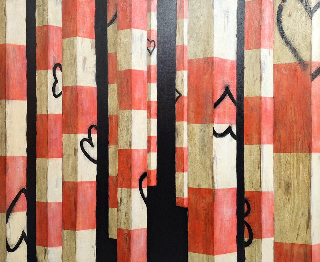 Totem no.27 (dark hearts)