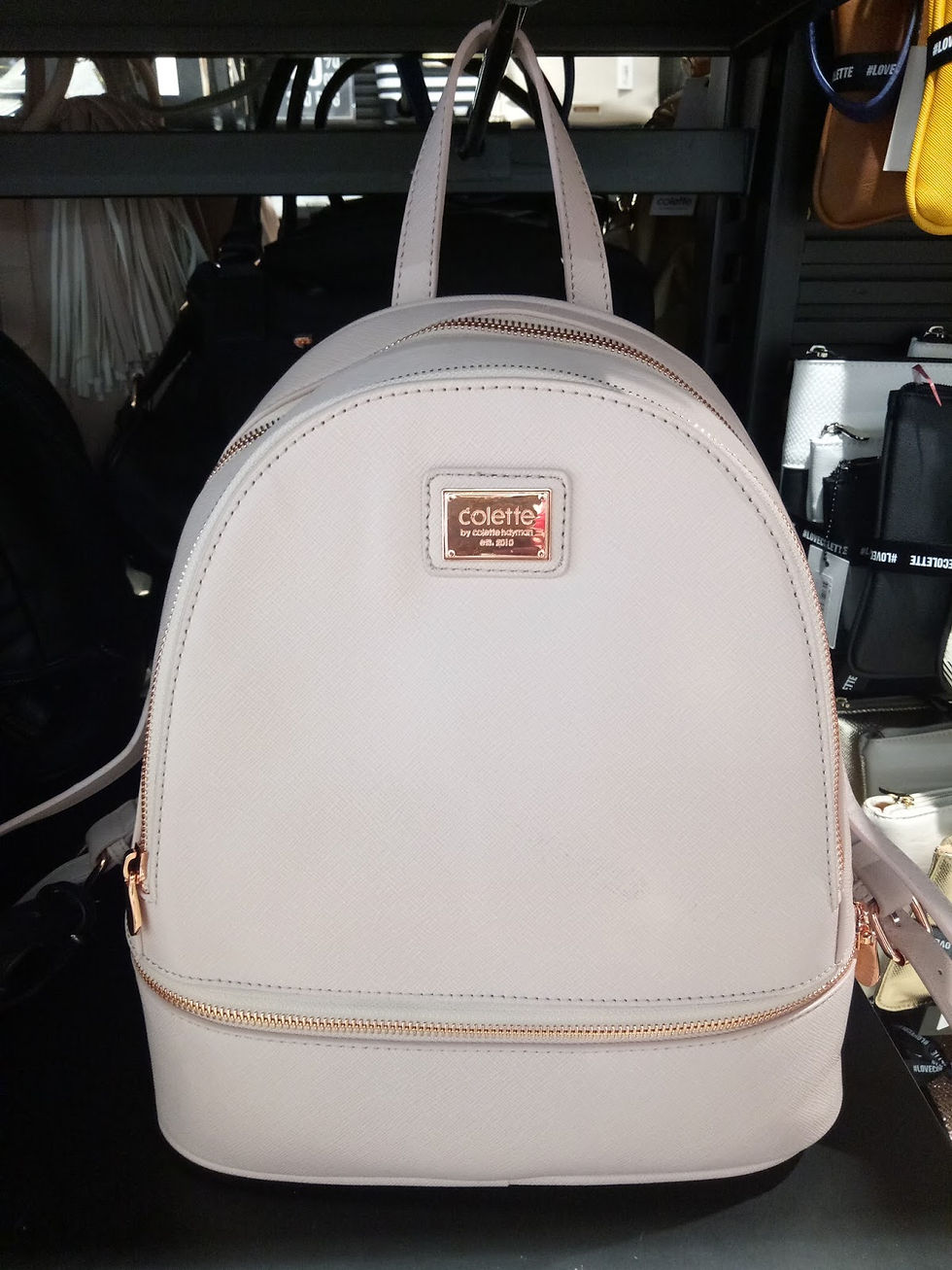 (No.01018) Colette Backpack White
