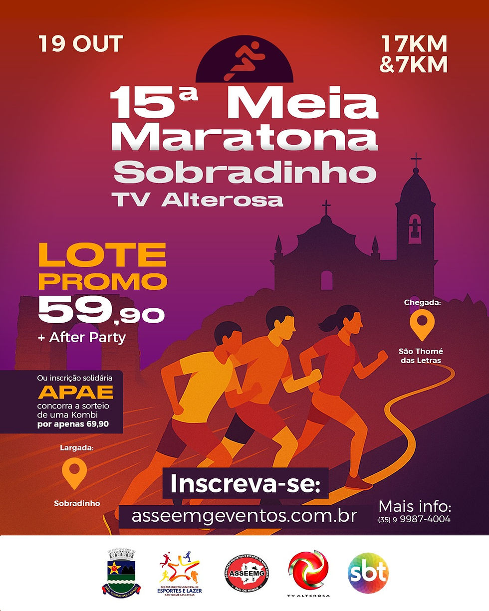 MEIA MARATONA SOBRADINHO TV ALTEROSA