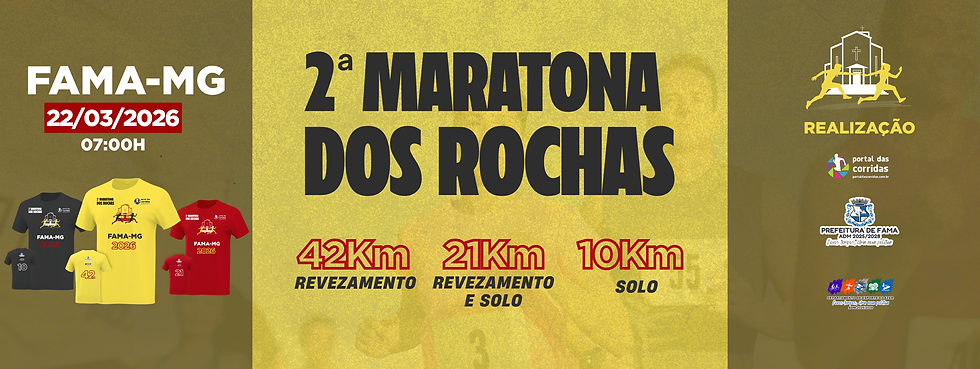 2ª MARATONA DE REVEZAMENTO DOS ROCHAS