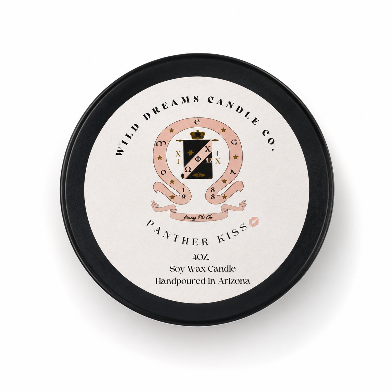 Panther Kiss Candle