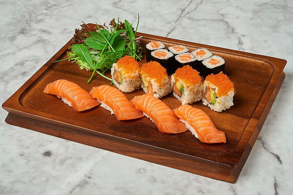 Arranged Food and Objects