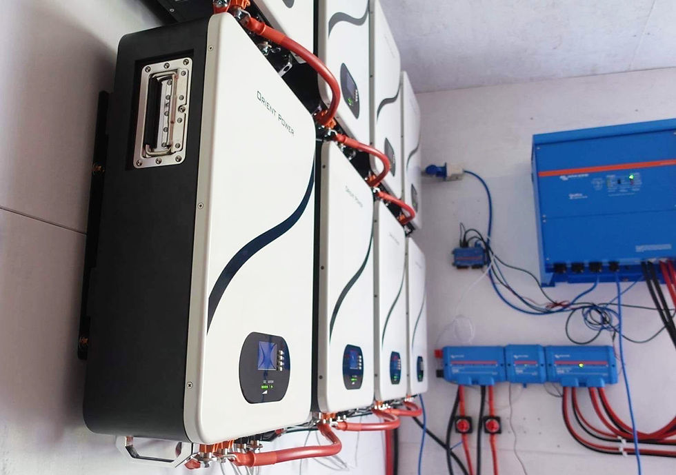 Thumbnail: [6 X  51.2V100Ah] 48V600Ah 30.72Kwh Powerwall LiFePO4 Battery kits