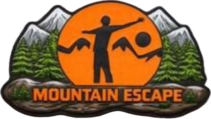 Mountain Escape Logo Magnet